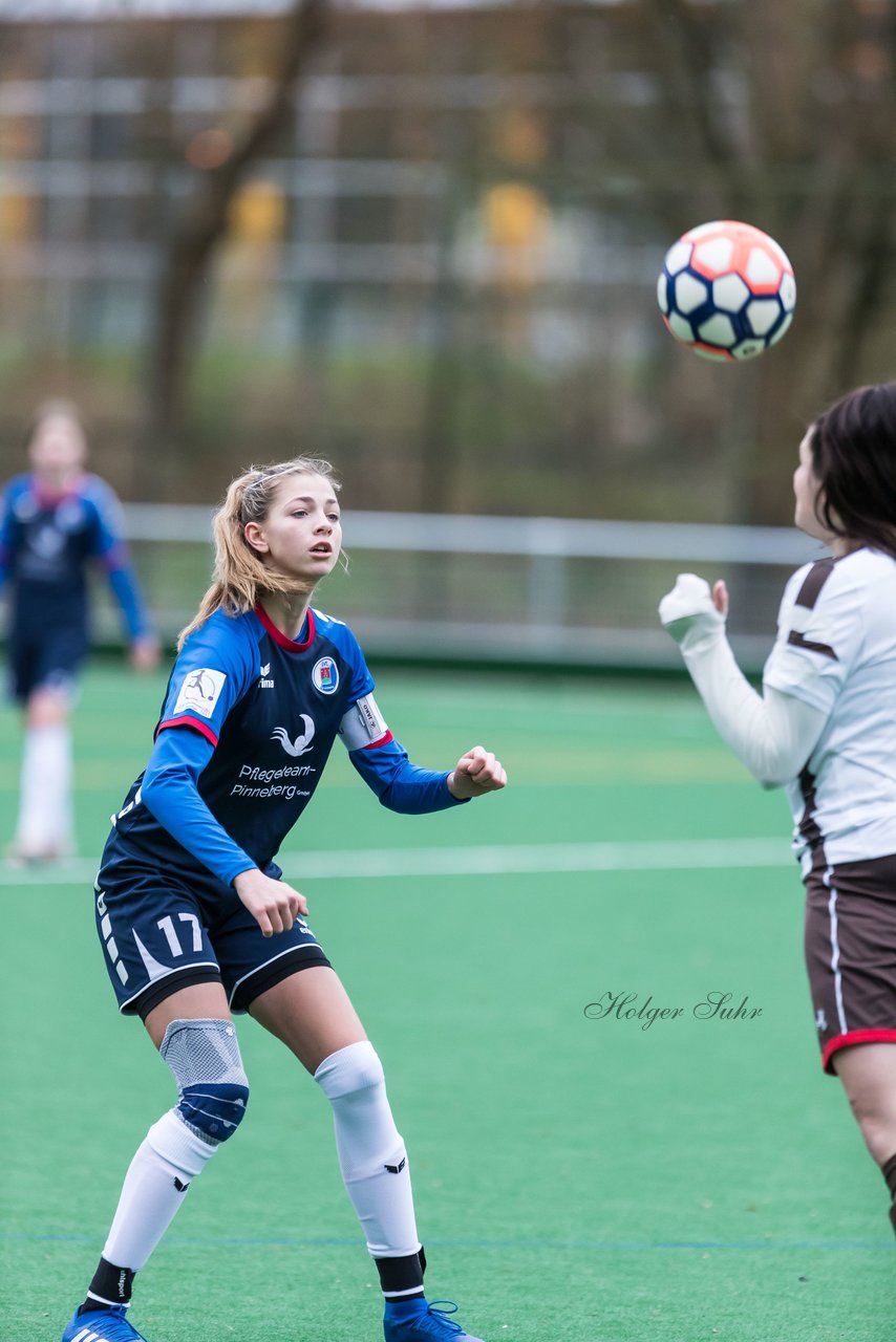 Bild 258 - wBJ VfL Pinneberg - St. Pauli : Ergebnis: 7:0 (Abbruch)